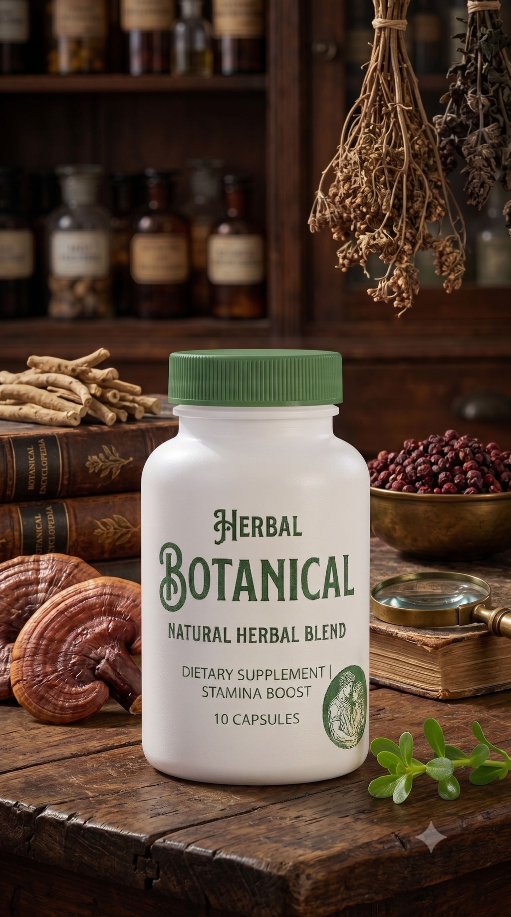 Botanical Herbal Stamina Boost – Natural Men Timing & Energy Capsules