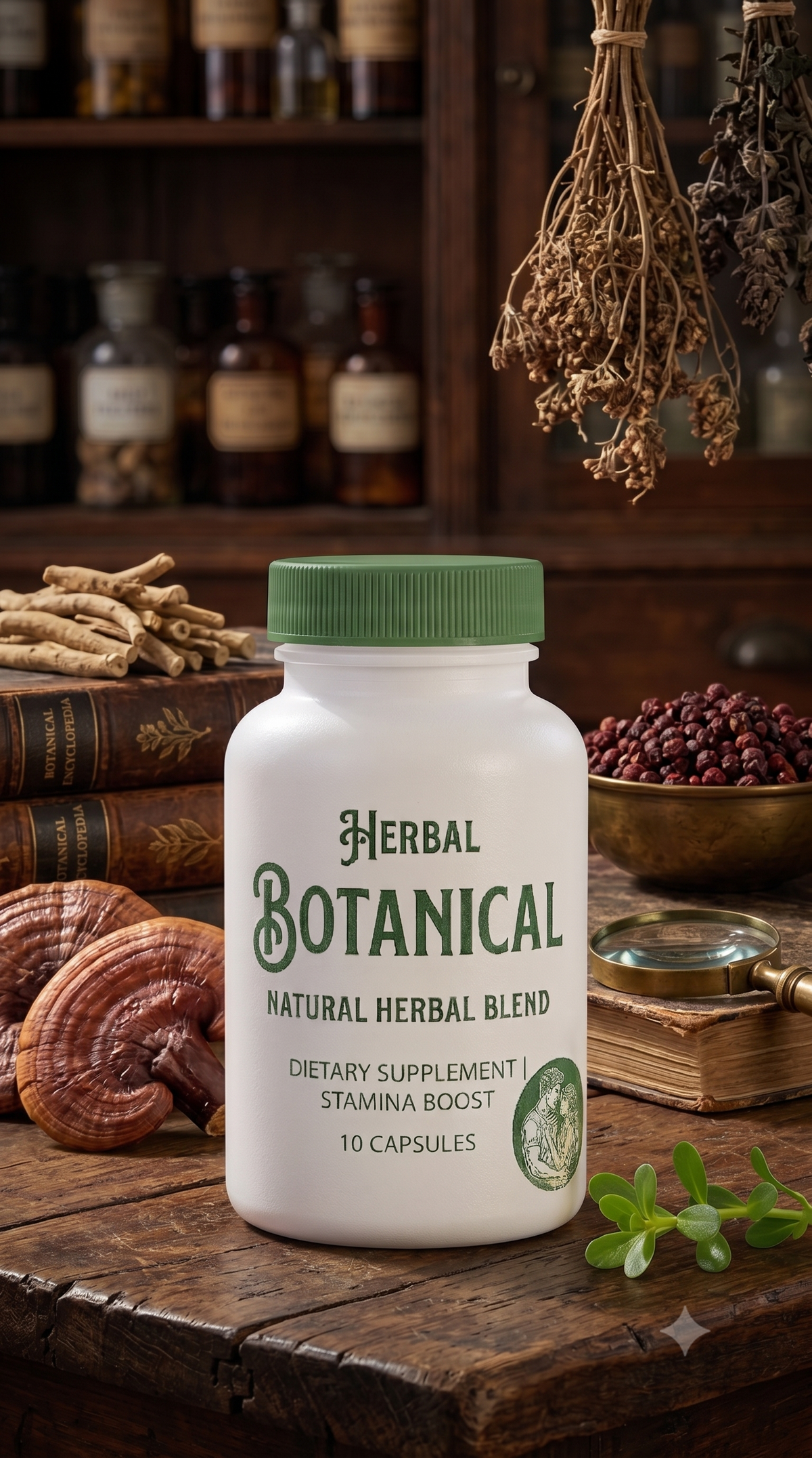 Botanical Herbal Stamina Boost – Natural Men Timing & Energy Capsules